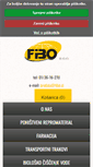 Mobile Screenshot of fibo.si
